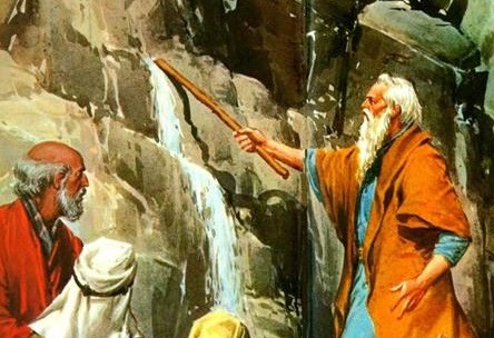 Moses-Water-from-a-Rock